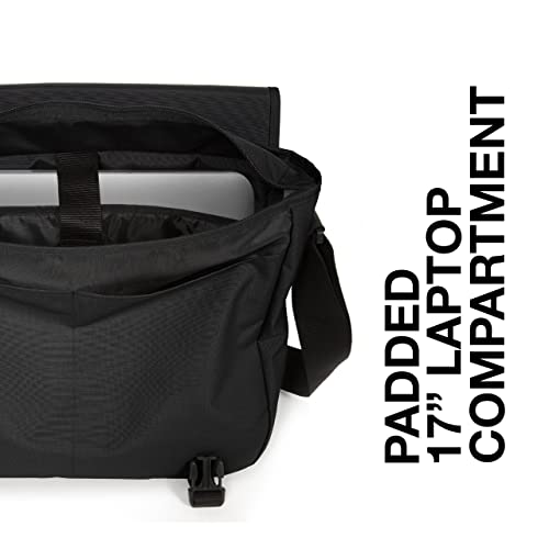 Eastpak Delegate + Bolso Bandolera, 39 Cm, 20 Litros, Negro (Black)