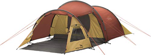 Easy Camp Spirit 300 Tienda de campaña, Unisex Adulto, Rojo cálido, 200 x 410 cm