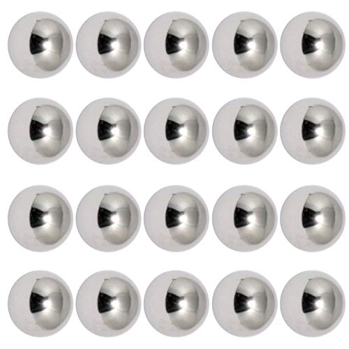 Easyboost 20 Bolas 3.96mm (5/32") Acero Rodamiento Rolinera Bicicletas Bielas Jaula Cubo Rueda Dirección Eje Grasa BMX MTB Eléctrica Horquilla