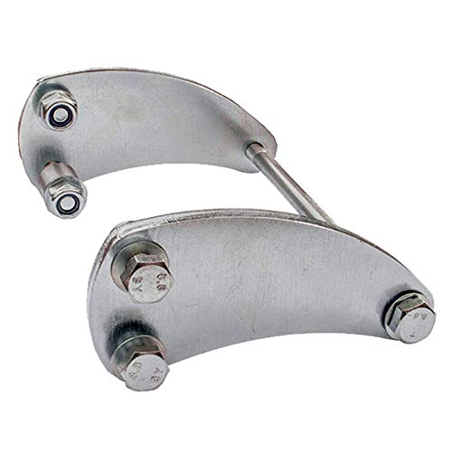 Easyboost Soportes de Montaje Dragster del motor para MBK Booster Yamaha Bw's antes y después de 2004 - Diseñado específicamente para las carreras y el aumento de la distancia entre ejes de 7,5 cm