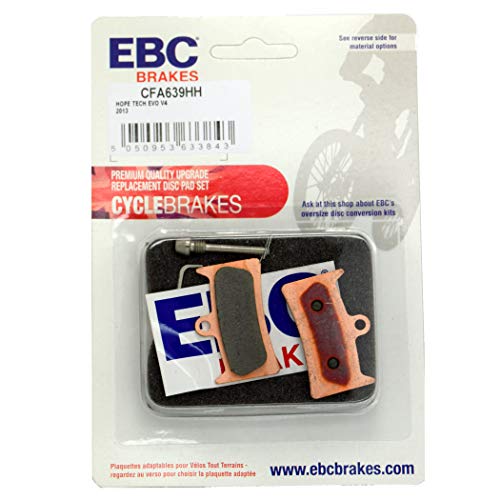 EBC Hope EVO V4 - Pastilla de Freno para Bicicletas, Color Gris