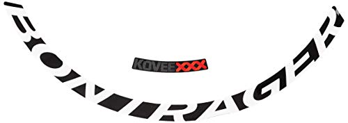 Ecoshirt Pegatinas Stickers Bontrager Kovee XXX Am207 Wheel Aufkleber Llanta Rim, Blanco