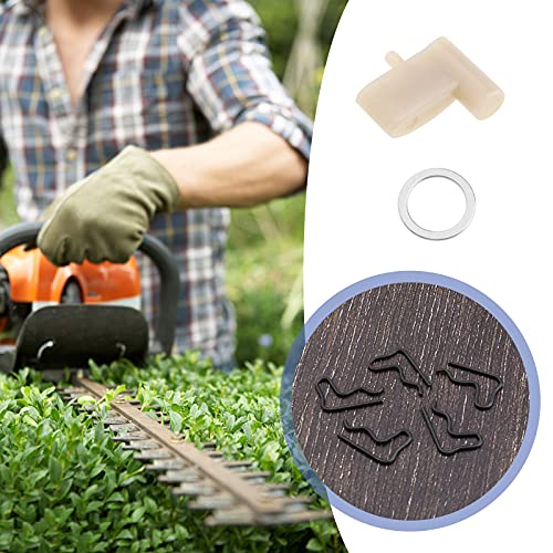 ECSiNG Kit de trinquete de arranque 000-195-7200 compatible con Stihl S400 TS410 TS480i TS500i FS 120 FS 120 R FS 200 TS420 Piezas de repuesto de sierras de motosierra