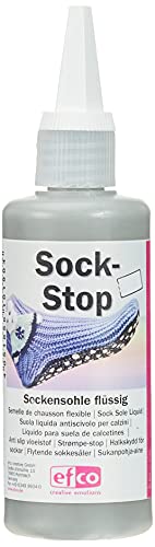 efco Sock-Stop, Líquido de Suela de Calcetín, Paquete de 1 (1 x 100 ml), Gris