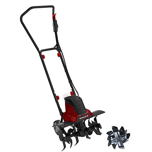 Einhell Motoazada eléctrica GC-RT 1545M (1500 W, motor conexión en hilera, interruptor seguridad 2 puntos, acoplamiento de sobrecarga, larguero de guiado plegable, cuchillas escarificadoras robustas)