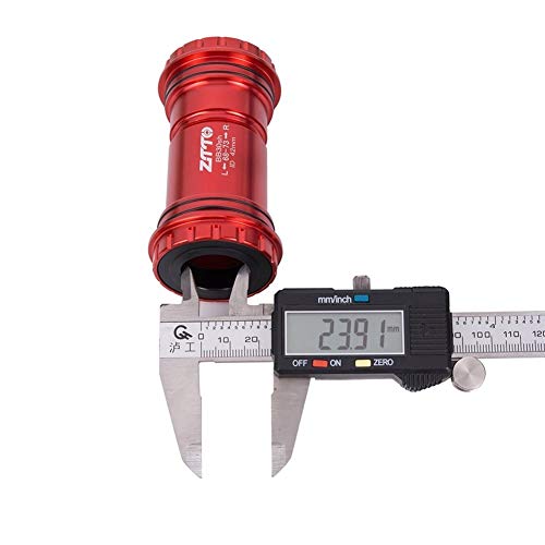 Eje De Orificio De Bicicleta Adaptador de Bicicletas Press Fit Inferior Soportes del Eje del cojinete de cerámica for la Bici del Camino de 24 mm de Piezas Bielas Chainset Eje Pedalier