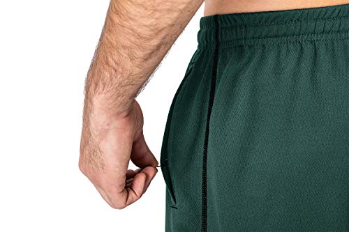 EKLENTSON - Pantalones de Chándal para Hombre Deportivos Pantalones de Holgados con Cremallera Bolsillos