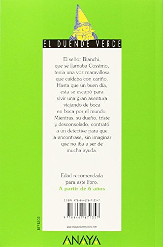 El asombroso viaje de la voz del señor Bianchi (LITERATURA INFANTIL - El Duende Verde)