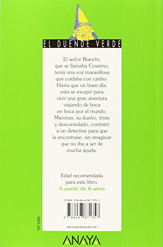 El asombroso viaje de la voz del señor Bianchi (LITERATURA INFANTIL - El Duende Verde)