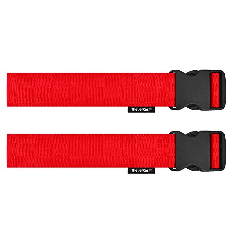 El británico de equipaje equipaje Correa (180 x 5 cm) a. Red b. Twin Pack