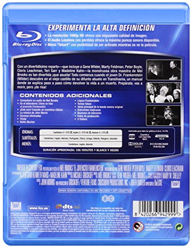 El Jovencito Frankenstein - Blu-Ray [Blu-ray]
