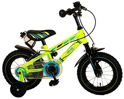 Electric Green Bicicleta para niño, Niños, Verde Eléctrico, 12" (30,5 cm)