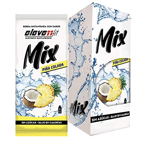 Eleven Fit Caja 12 Uds Mix Sabor Piña Colada Sin Azúcar 100 g