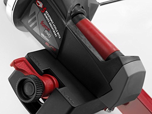 Elite 432610 Sensor Misuro B+, Ant+ Elite Novo Force - Rodillo magnético de ciclismo (sistema de fijación rápida, máxima estabilidad), 8 niveles de resistencia