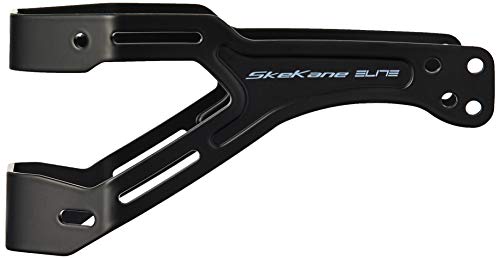 Elite Skekane - Soporte portabidón para Bicicleta, Aluminio, Color Negro