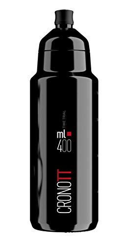 Elite Unisex – Botella de agua Crono TT Aerobottle para adultos, color negro, talla única