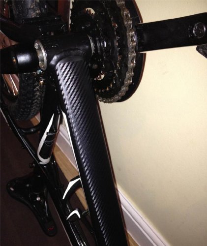 Ellis Graphix - Marco de fibra de carbono para bicicleta MTB BMX
