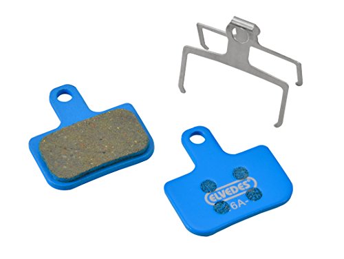 Elvedes - Juego de Pastillas de Freno para Bicicleta de montaña, Bicicleta de montaña, E-Bike, Carretera, para Avid Db1/Db3 y Sram Level TL, Unisex, Color Azul