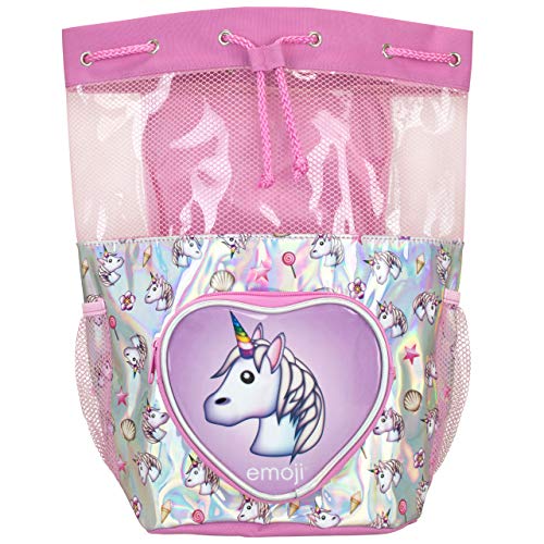 Emoji Bolsa de Natación para Niñas Unicornio