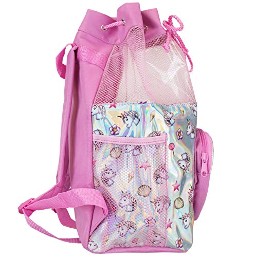 Emoji Bolsa de Natación para Niñas Unicornio