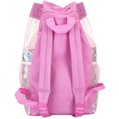 Emoji Bolsa de Natación para Niñas Unicornio