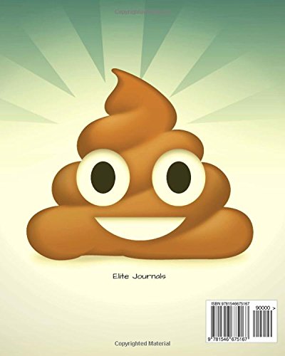 Emoji Sketchbook: Poo Emoji for Kids, Drawing, Doodling & Writing Book, Blank Paper and Notebook (Elite Sketchbook)