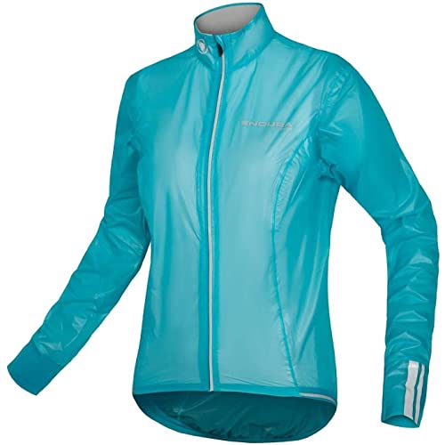 Endura Adrenaline Race Cape II FS260-Pro Adrenaline Race - Carcasa ligera, impermeable y transpirable para mujer - azul - S