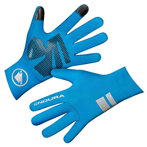 Endura FS260-Pro Nemo II Guantes para hombre, Hi Viz Blue - XL, Blu