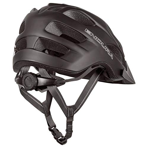 ENDURA - Hummvee Helmet, Color Negro, Talla 55-59 cm