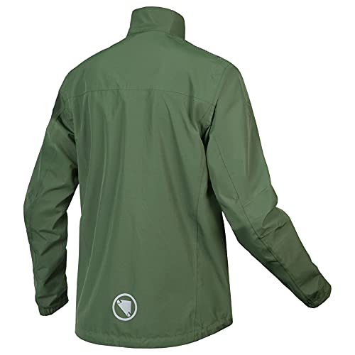 Endura Hummvee Lite - Chaqueta de ciclismo para hombre, ligera, 2,5 capas, color verde