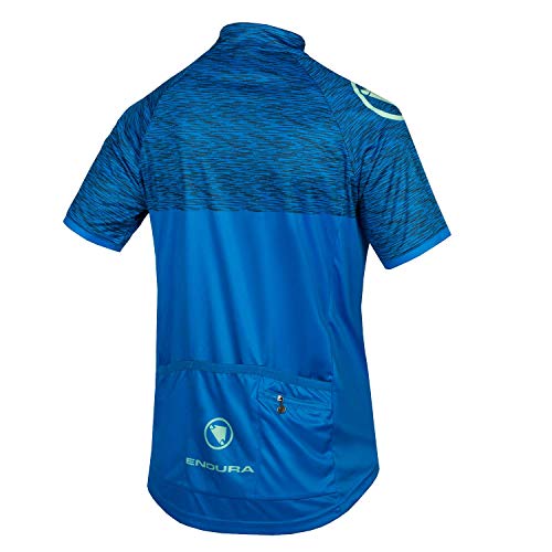 Endura Hummvee Ray Maillot de ciclismo para hombre, color azul