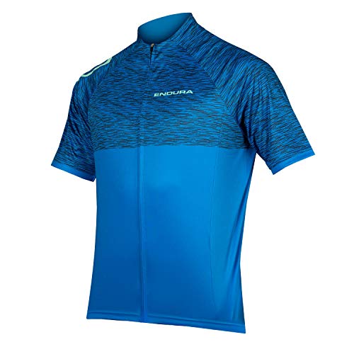 Endura Hummvee Ray Maillot de ciclismo para hombre, color azul