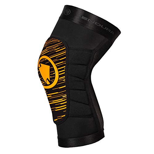 Endura SingleTrack Lite - Protector de rodilla II, mandarina - M/L, Arancione