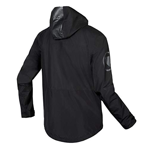 ENDURA SingleTrack Waterproof Chaqueta Negro tamaño S