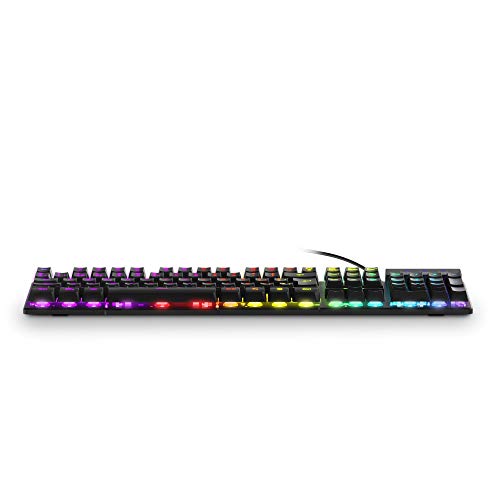 Energy Sistem Gaming Keyboard ESG K2 Ghosthunter (Teclado de Membrana, USB, Luces LED Efecto Rainbow, Anti-ghosting de 19 Teclas)