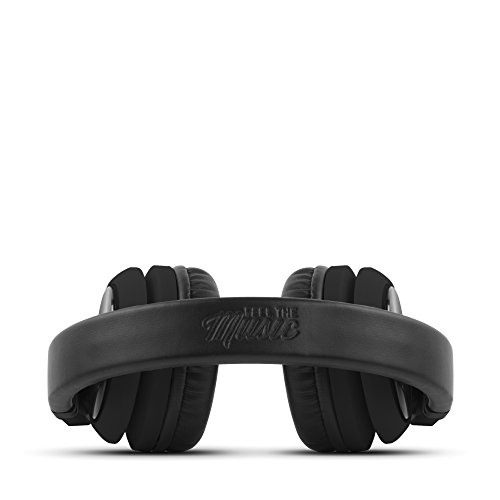 Energy Sistem Headphones DJ2 Black Mic (Auriculares Estilo DJ, Flip-Up Ear Cups, Removable Cable, Control Talk, Foldable), negro