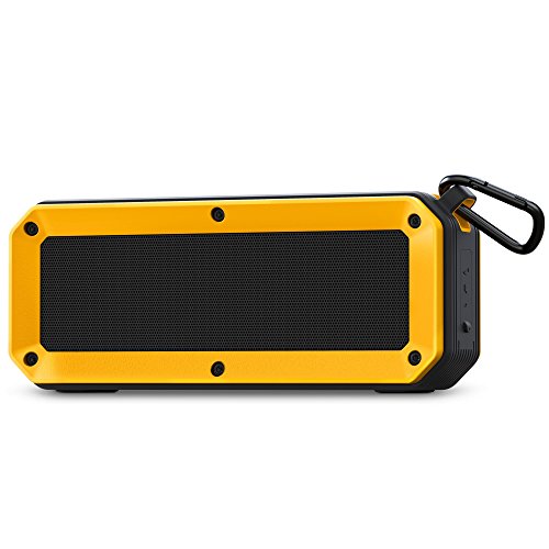Energy Sistem Outdoor Box Bike - Altavoz con Bluetooth (10 W, con Soporte de Bicicleta, microSD, Radio FM, Linterna, Resistente al Agua) Color Negro y Amarillo