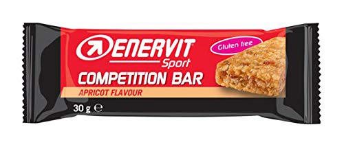 Enervit Barra de competición – Sabor: albaricoque – 25 barritas de 30 g