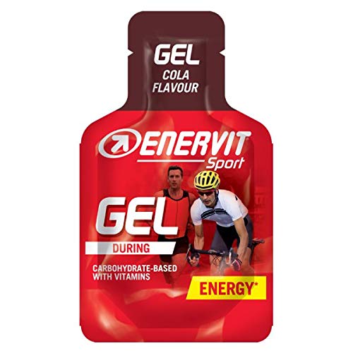 Enervit Enervitene Sport Gel Flavour Cola - Paquete de 24 gelatinas de 25 ml