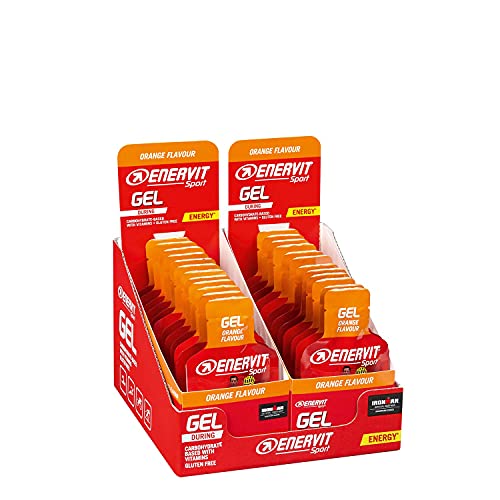 Enervit Gel Deportivo, Naranja, 24 x 25 ml