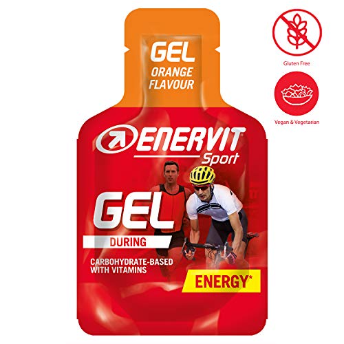 Enervit Gel Deportivo, Naranja, 24 x 25 ml