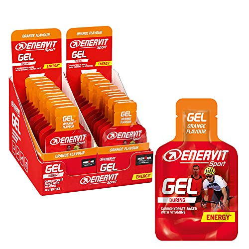 Enervit Gel Deportivo, Naranja, 24 x 25 ml