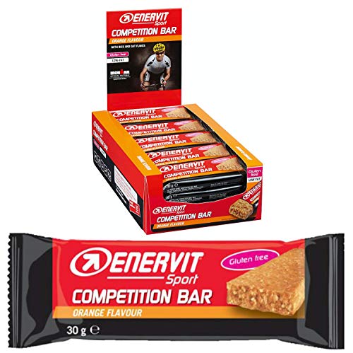 Enervit Power Sport Competition Pack de 25 Barrette Taste Naranja