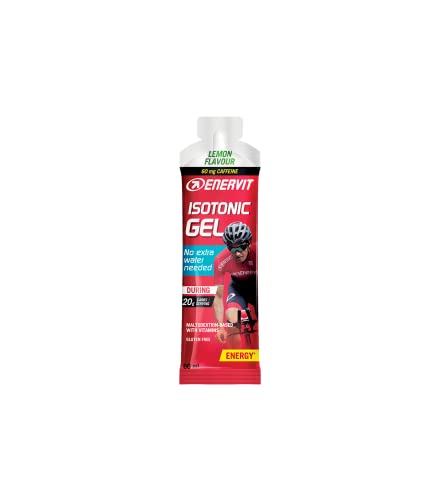 Enervit Sport Isotonic Gel | Gel de energía de alto carbono diluido con agua | Gel de Ejercicio Energy Gel Sport Gel Ciclismo