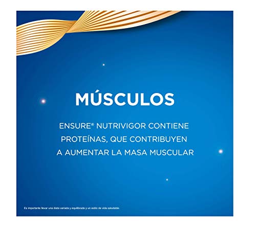 Ensure Nutrivigor - Complemento Alimenticio para Adultos, con HMB, Proteínas, Vitaminas y Minerales, como el Calcio - Sabor Vainilla - 850 g