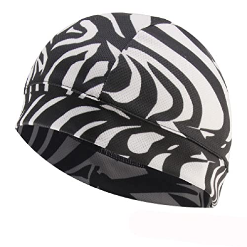 EOXO Gorro Gorra de Ciclismo Cooling Skull Hat Verano Deportes al Aire Libre Gorra de Piel de pitón Bicicleta Motocicleta Liner Running Hat para Hombres Mujeres-Style_5