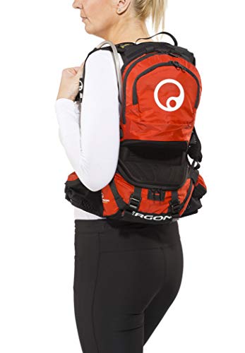 Ergon BE2 Enduro Mochila, Unisex Adulto, Negro y Rojo, S-L