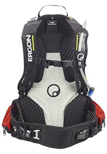 Ergon BE2 Enduro Mochila, Unisex Adulto, Negro y Rojo, S-L