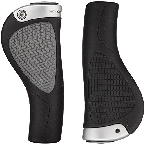 Ergon Gp1-l Rohloff/Nexus Manillar de Bicicleta, Unisex Adulto, Negro, Large