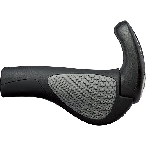 Ergon GP2-L Rohloff/Nexus - Manoplas para Bicicletas, Color Negro, Talla L